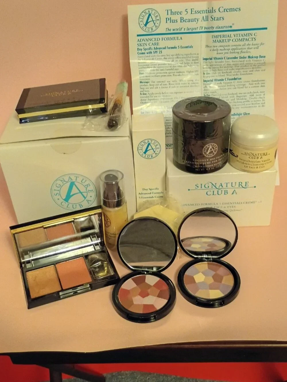 Signature Club Multi product makeup selection